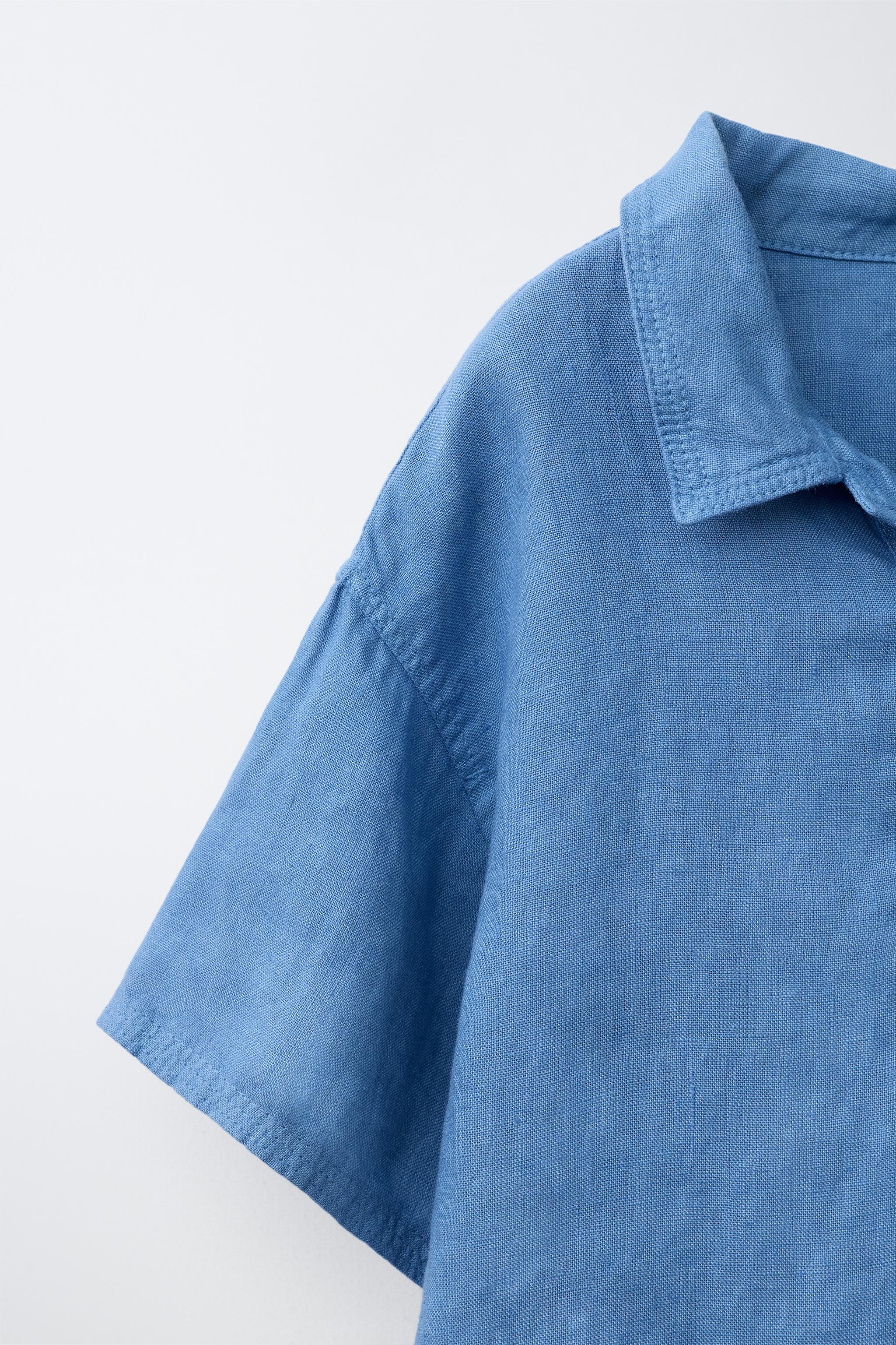 100% LINEN POLO SHIRT